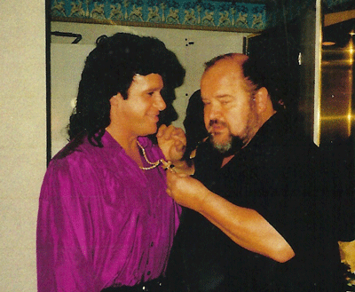 Dom Deluise and Gene Ferrari
